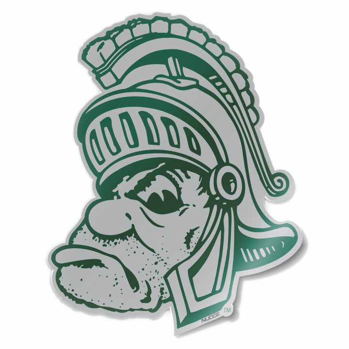 Silver Gruff Sparty Decal from Nudge Printing