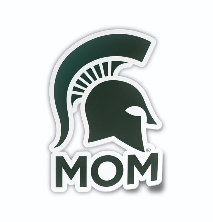 Michigan State Mom Decal from Nudge Printing