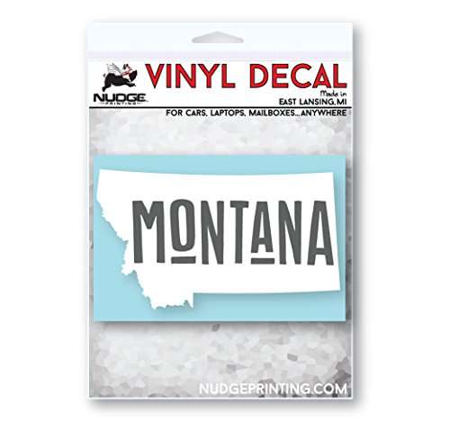 State of Montana Car Decal - Nudge Printing