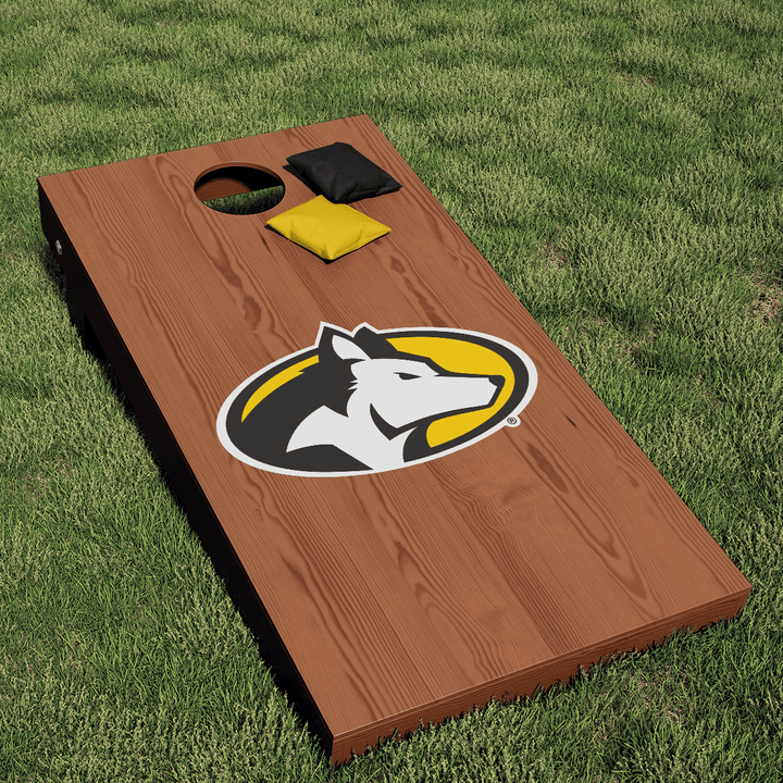 Michigan Tech Husky Logo Cornhole Decal