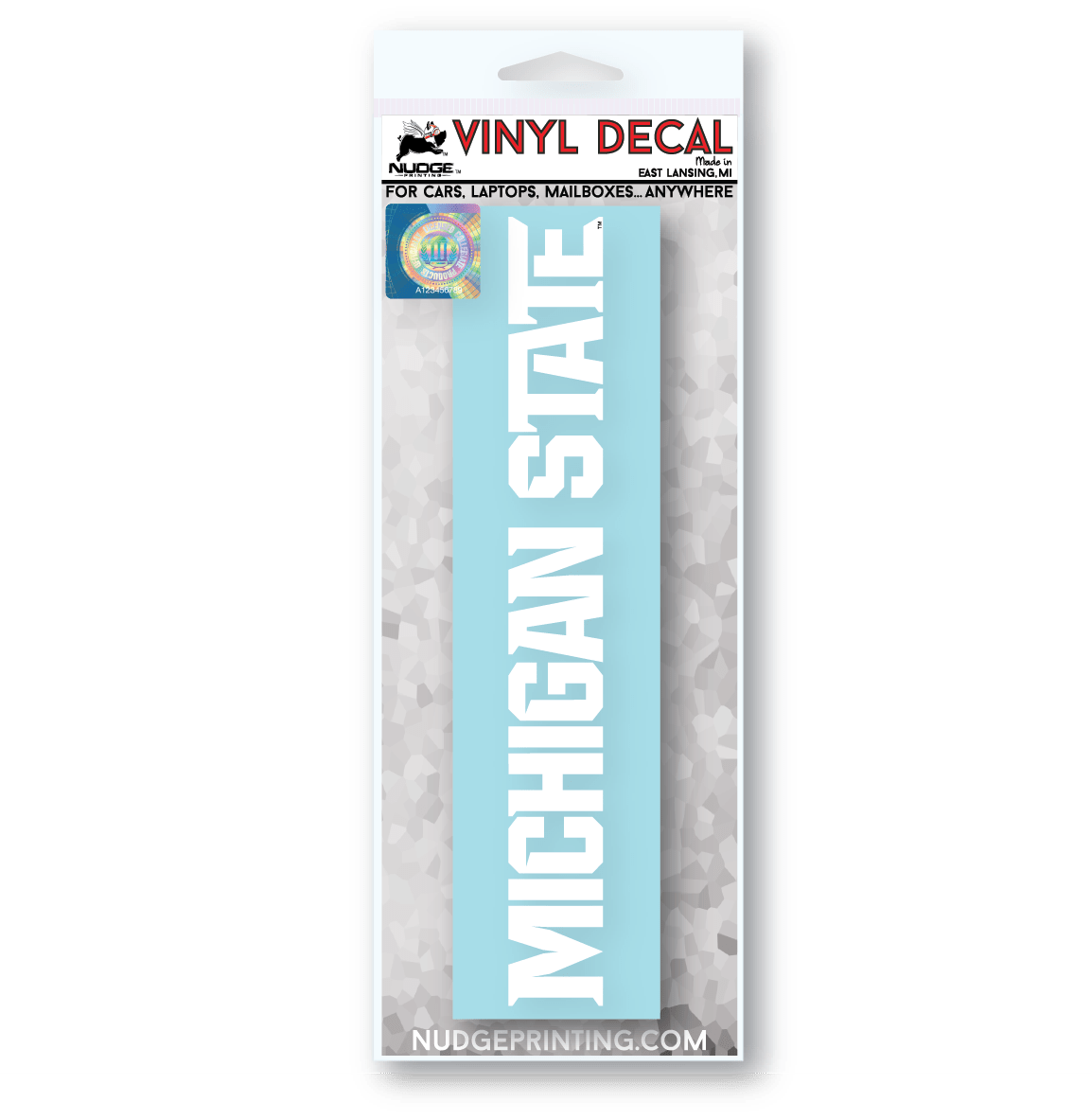 Michigan State Decal | Michigan State Stickers – Nudge Printing