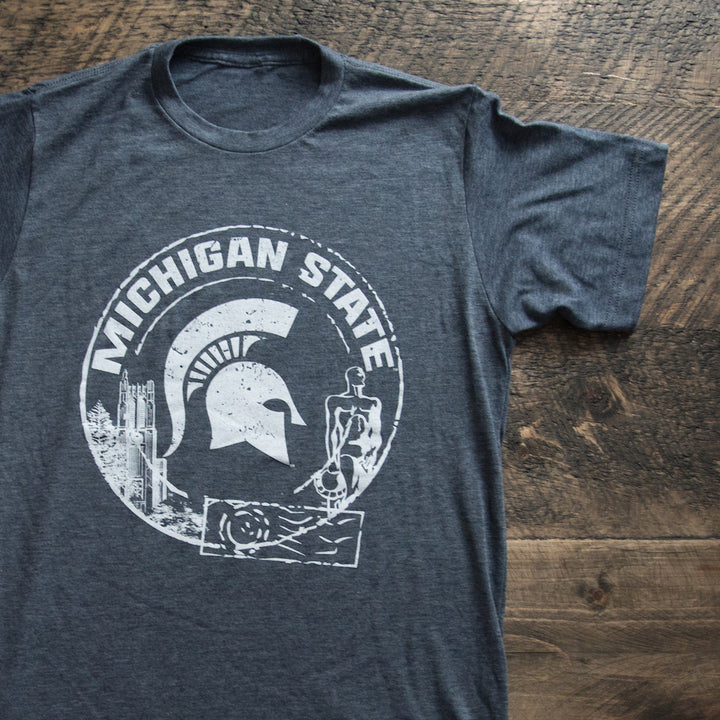 Michigan State University Spartan Passport T-Shirt - Nudge Printing