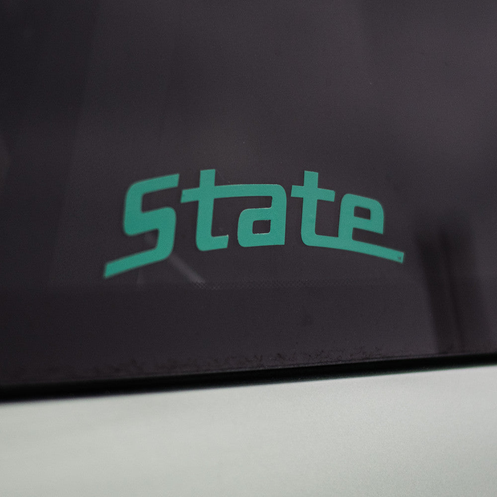 Michigan State University Cursive State Logo Car Decal - Nudge Printing