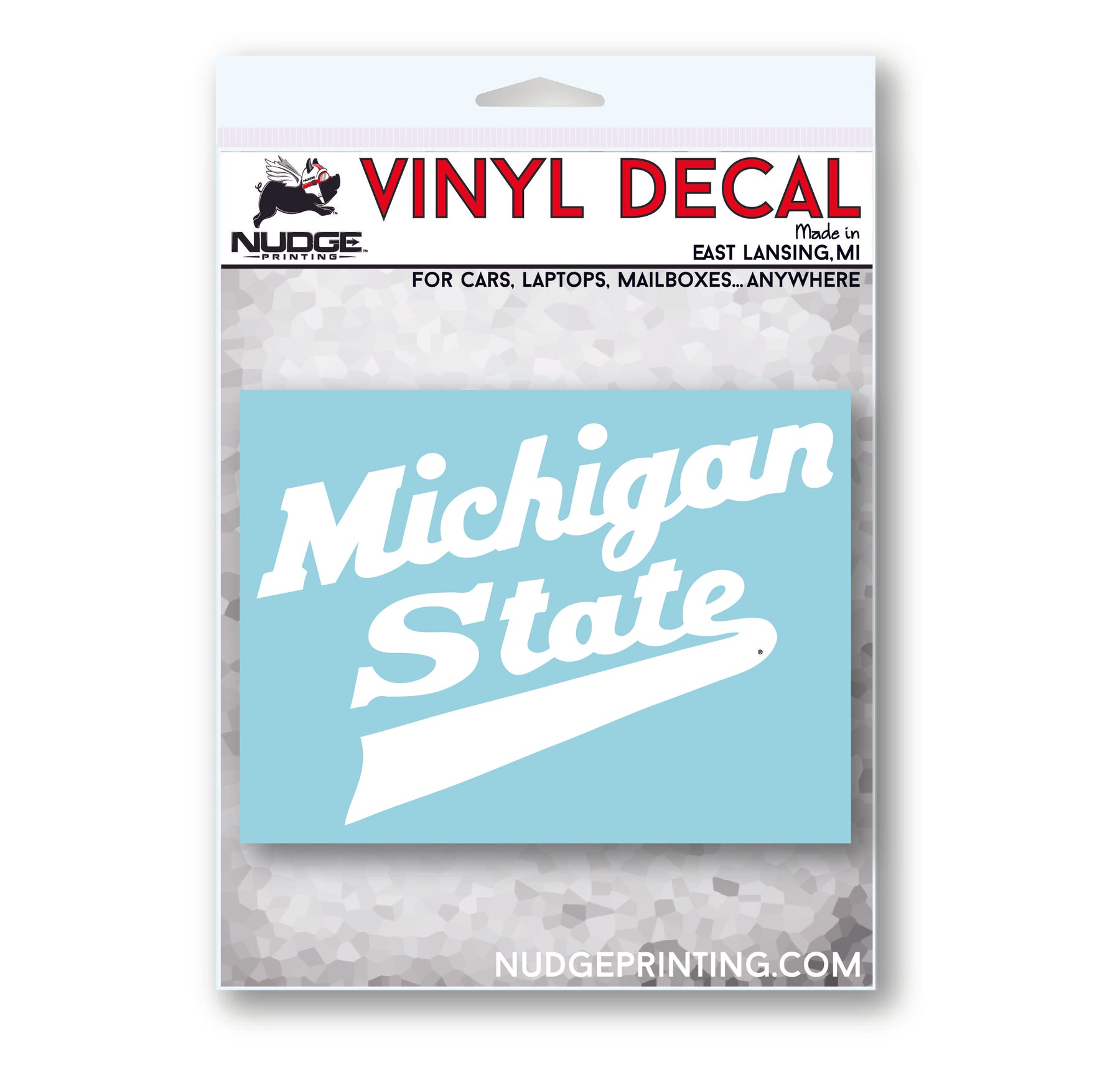 Michigan State Hockey Decal | Made in Michigan – Nudge Printing