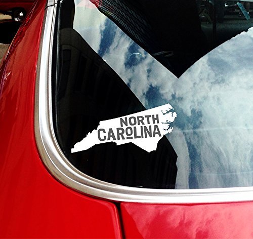 State of North Carolina Car Decal - Nudge Printing