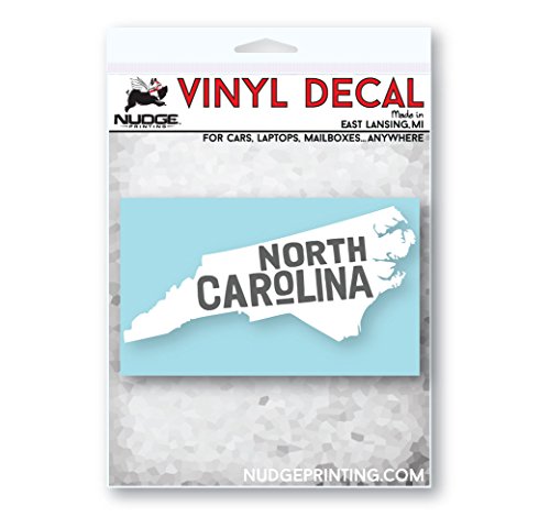 State of North Carolina Car Decal - Nudge Printing