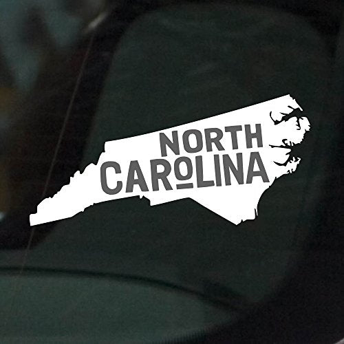 State of North Carolina Car Decal - Nudge Printing
