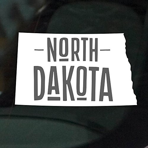 State of North Dakota Car Decal - Nudge Printing