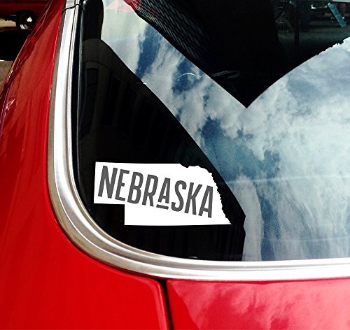 State of Nebraska Car Decal - Nudge Printing