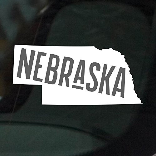 State of Nebraska Car Decal - Nudge Printing