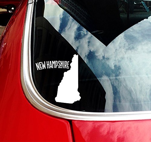 State of New Hampshire Car Decal - Nudge Printing