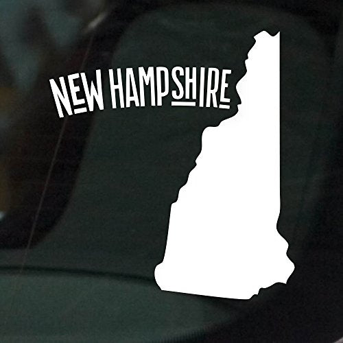 State of New Hampshire Car Decal - Nudge Printing