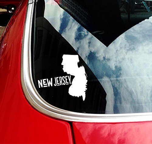 State of New Jersey Car Decal - Nudge Printing