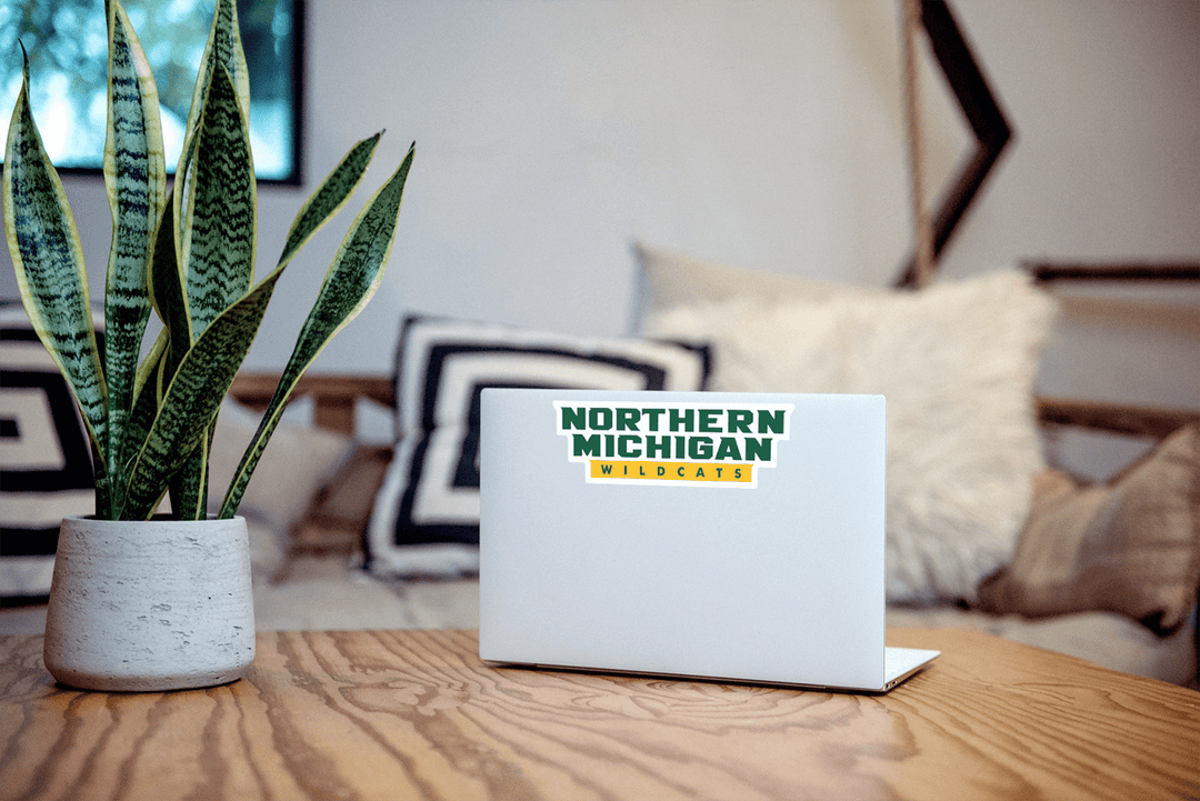 Northern Michigan University Wildcats Wordmark Car Decal