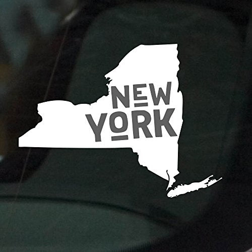 State of New York Car Decal - Nudge Printing