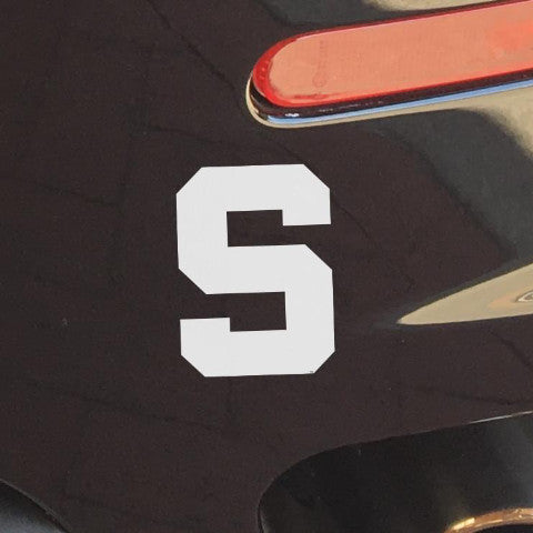 Michigan State University Spartans Block S Logo Decal - Nudge Printing