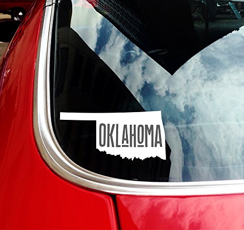 State of Oklahoma Car Decal - Nudge Printing