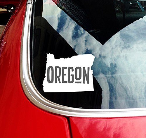 State of Oregon Car Decal - Nudge Printing