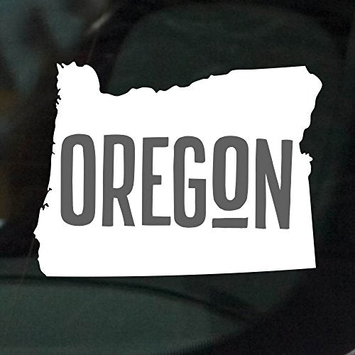 State of Oregon Car Decal - Nudge Printing