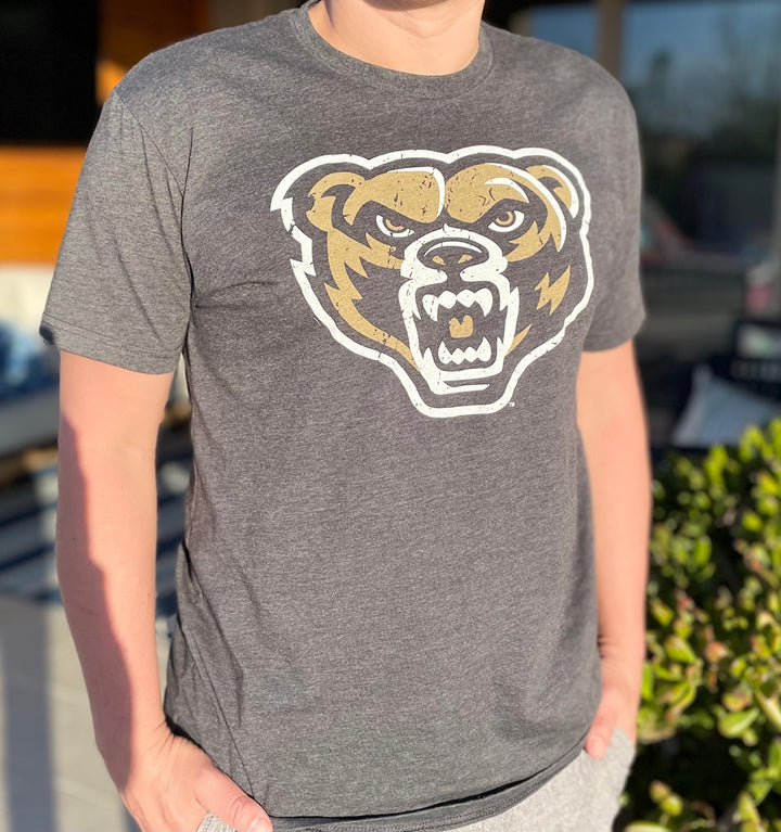 Oakland University Golden Grizzlies Premium T-Shirt - Nudge Printing  Edit alt text