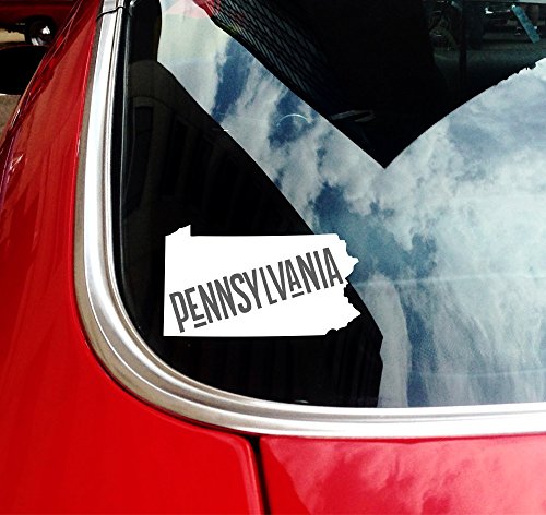 State of Pennsylvania Car Decal - Nudge Printing