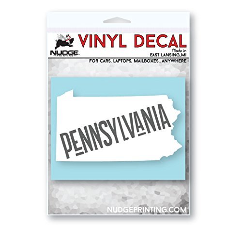 State of Pennsylvania Car Decal - Nudge Printing