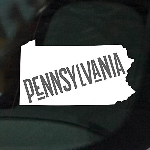 State of Pennsylvania Car Decal - Nudge Printing