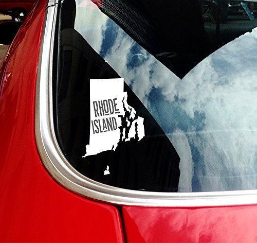 State of Rhode Island Car Decal - Nudge Printing