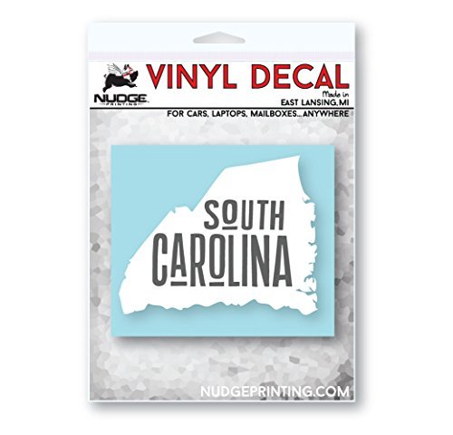 Sc Car Sticker State of South Carolina Car Decal | Nudge Printing