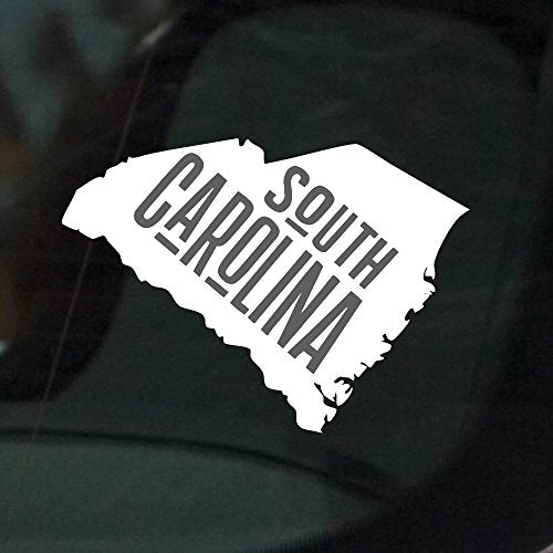 Sc Car Sticker State of South Carolina Car Decal | Nudge Printing