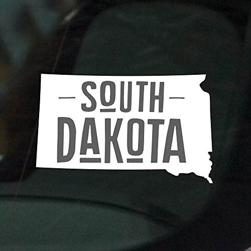 State of South Dakota Car Decal - Nudge Printing