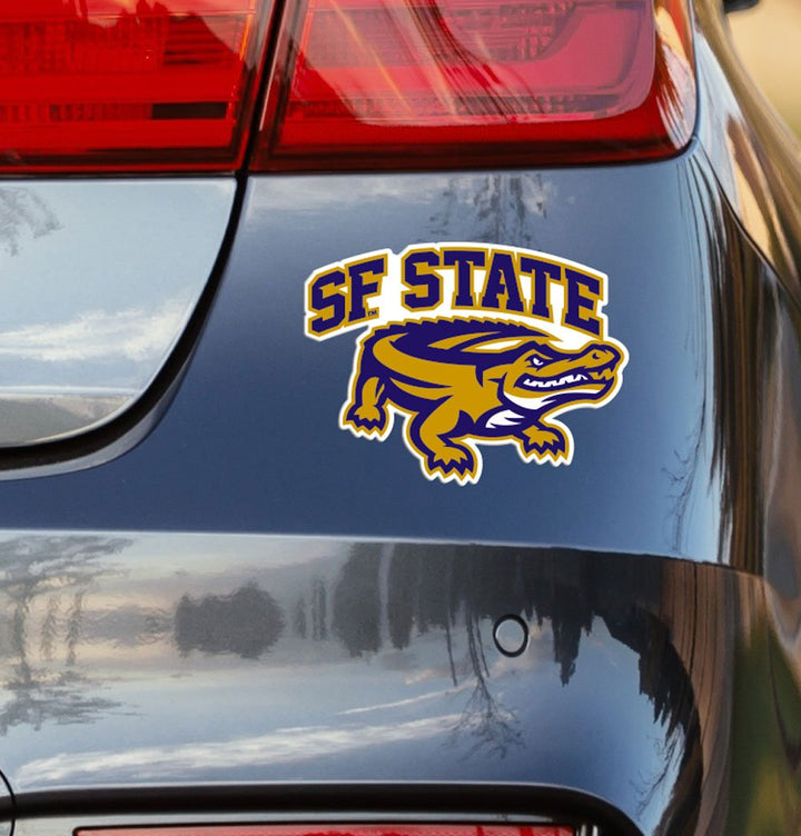 San Francisco State University Logo Car Decal - Nudge Printing