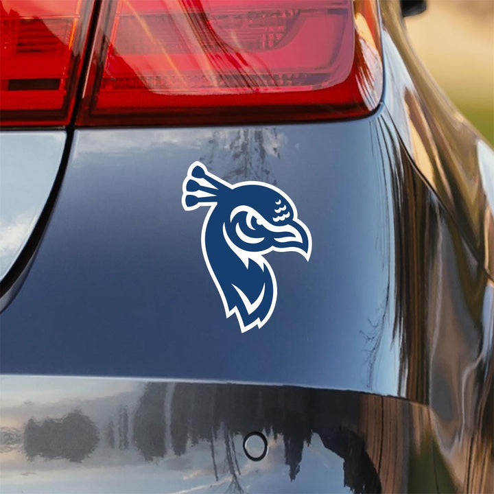 Saint Peters Peacock Head Car Decal