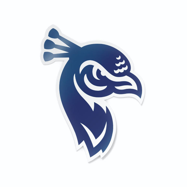 Saint Peters Peacock Head Car Decal