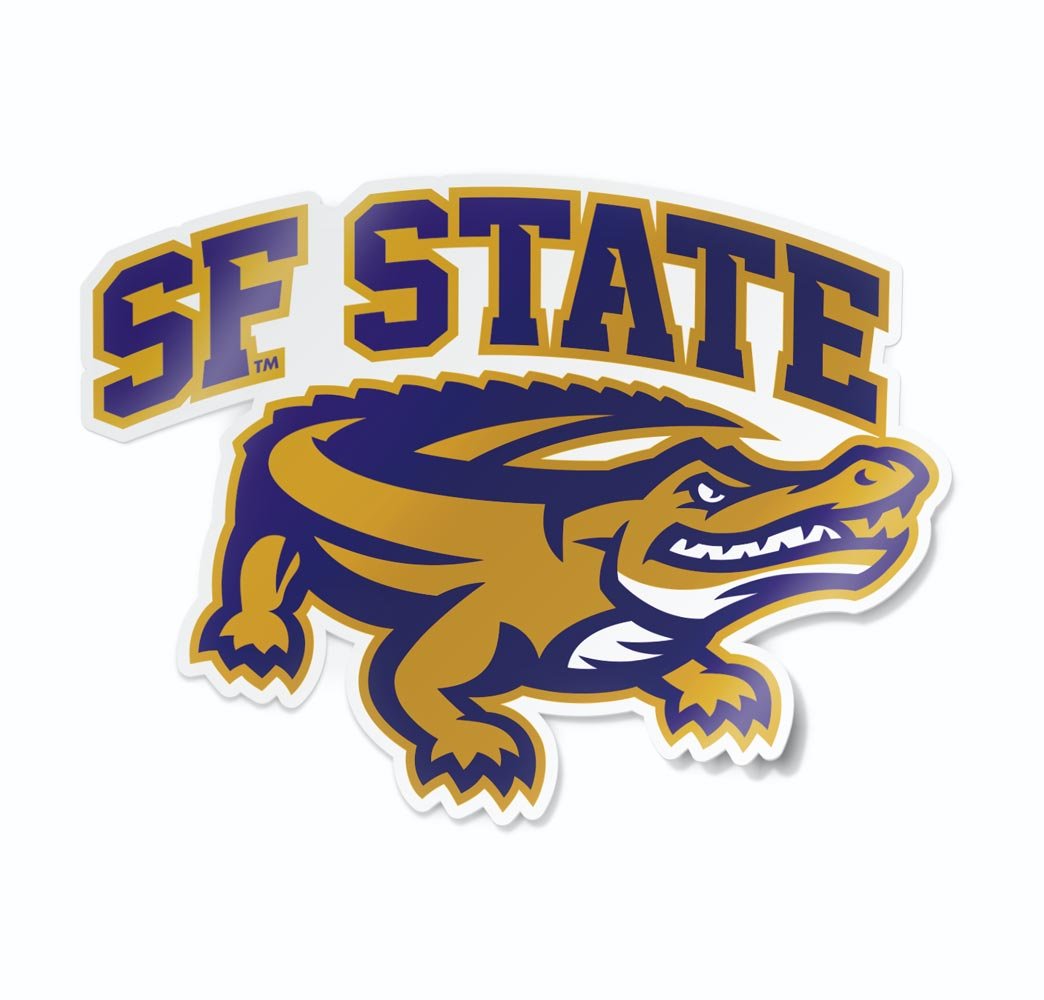 San Francisco State University Logo Car Decal Nudge Printing San francisco state university logo car decal nudge printing