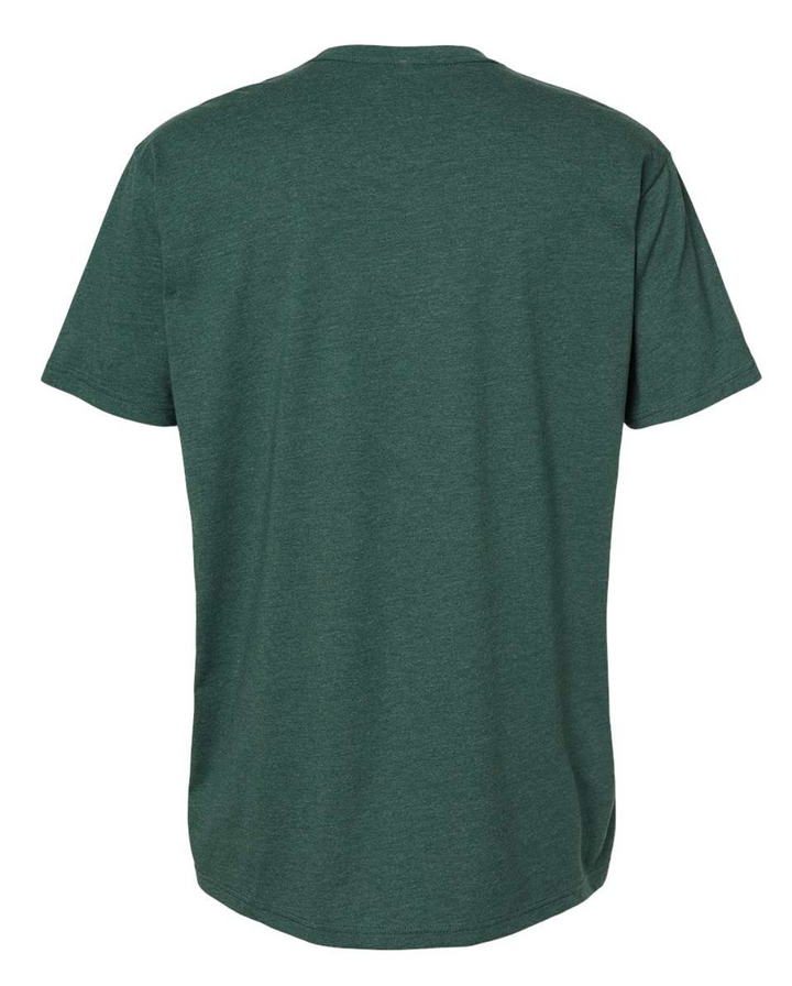 MSU Health Team - Unisex Cotton Polyester Blend T-Shirt - Forest Green