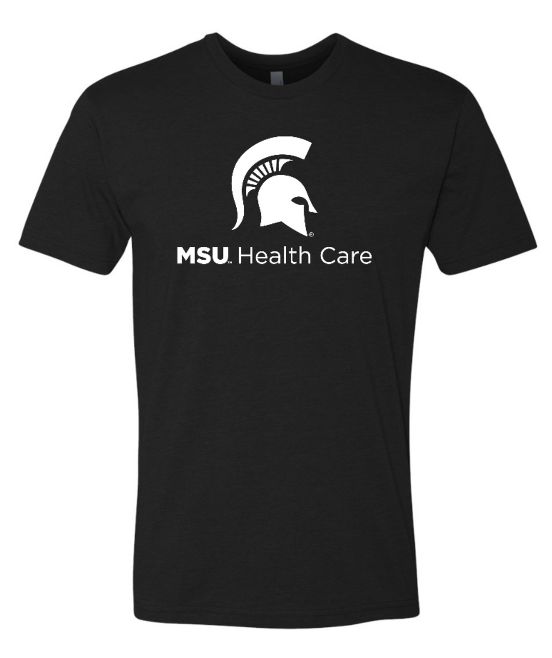 MSU Health Team - Unisex Cotton Polyester Blend T-Shirt - Black