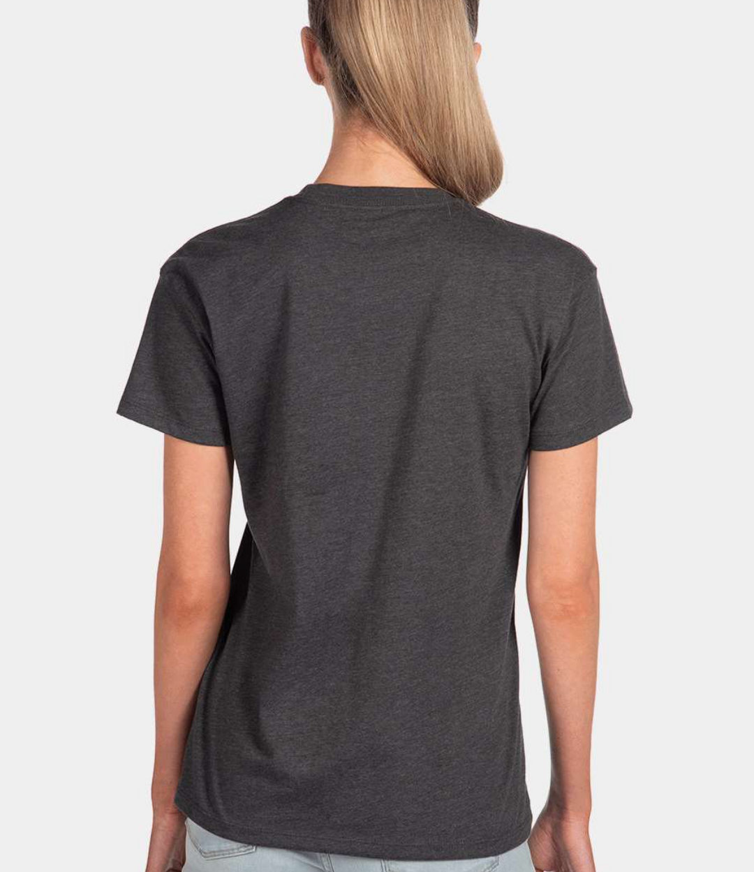 MSU Health Team - Women's Cotton Polyester Blend T-Shirt - Charcoal