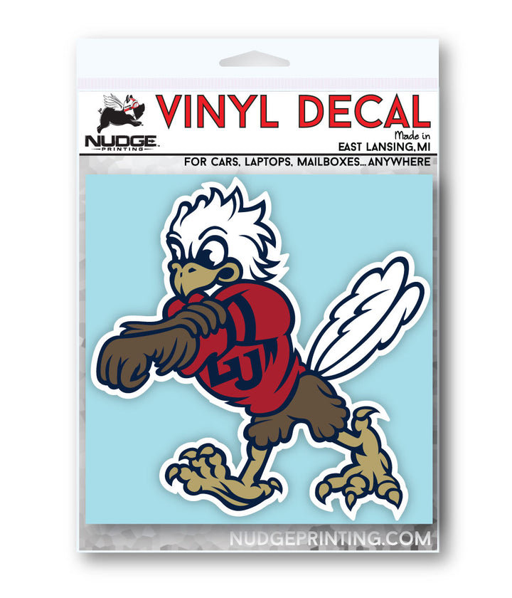 Liberty University Sparky Mascot Car Decal - Nudge Printing