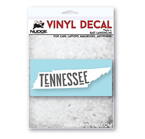 State of Tennessee Car Decal - Nudge Printing