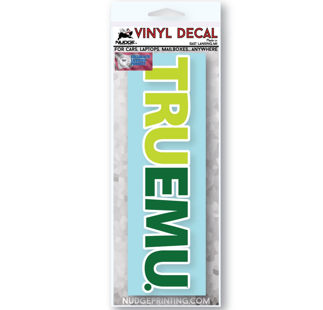 Eastern Michigan TRUEMU Full Color Car Decal - Nudge Printing