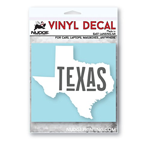 State of Texas Car Decal - Nudge Printing