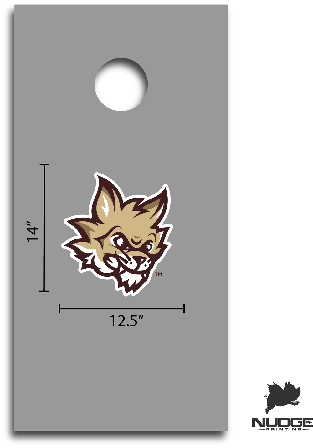 Phoenix Coyotes Mascot Sticker / Vinyl Decal