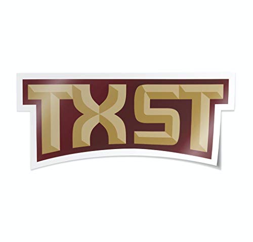 Texas State University Bobcats Block "TXST" DIY Cornhole Decal Sticker