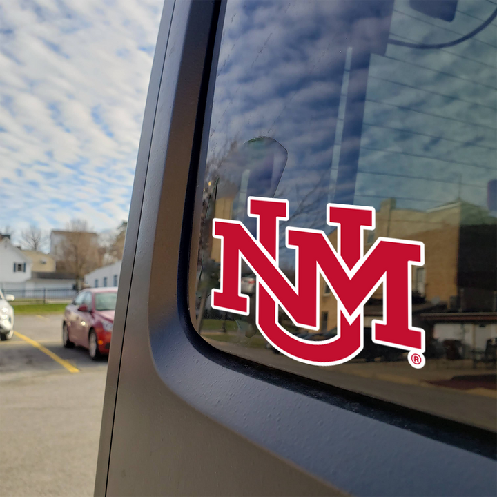 University of New Mexico Block UNM Car Decal Bumper Sticker