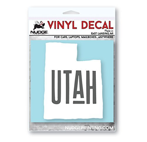 State of Utah Car Decal - Nudge Printing