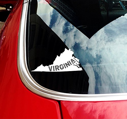 State of Virginia Car Decal - Nudge Printing
