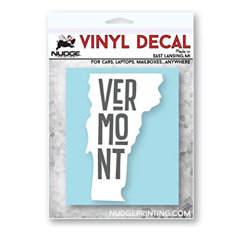 State of Vermont Car Decal - Nudge Printing