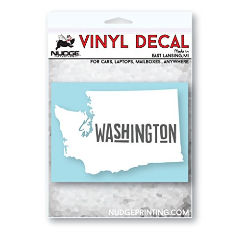 State of Washington Car Decal - Nudge Printing