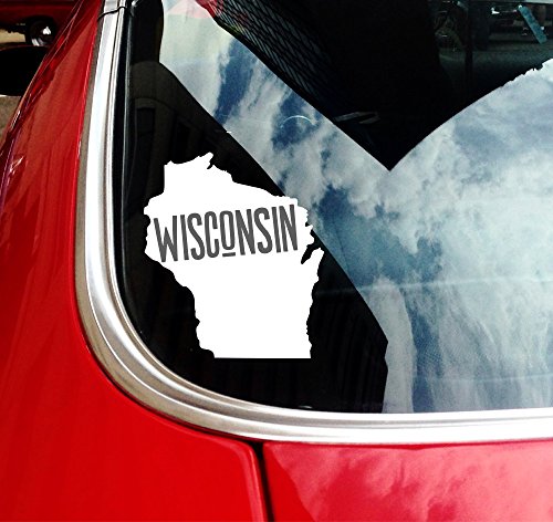 State of Wisconsin Car Decal - Nudge Printing